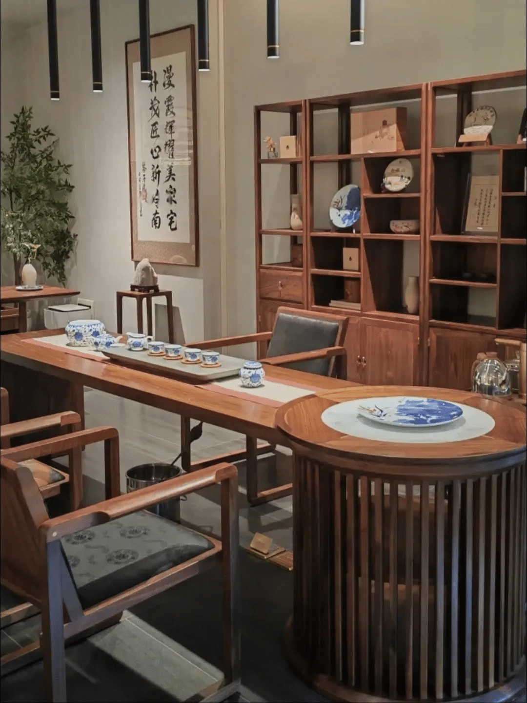 北美黑胡桃书房